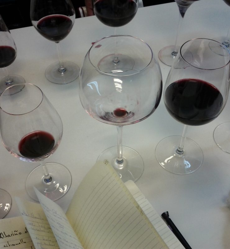 verres de vin Chef et sommelier