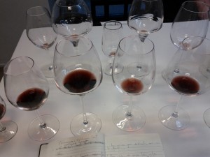 Vin de Bordeaux dans des verres Chef & Sommelier