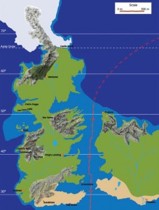 Coordonnées géographiques de Westeros (.DR source Generation Anthropocene)