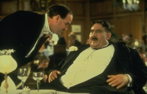 scène de Mr Créosote, The meaning of life